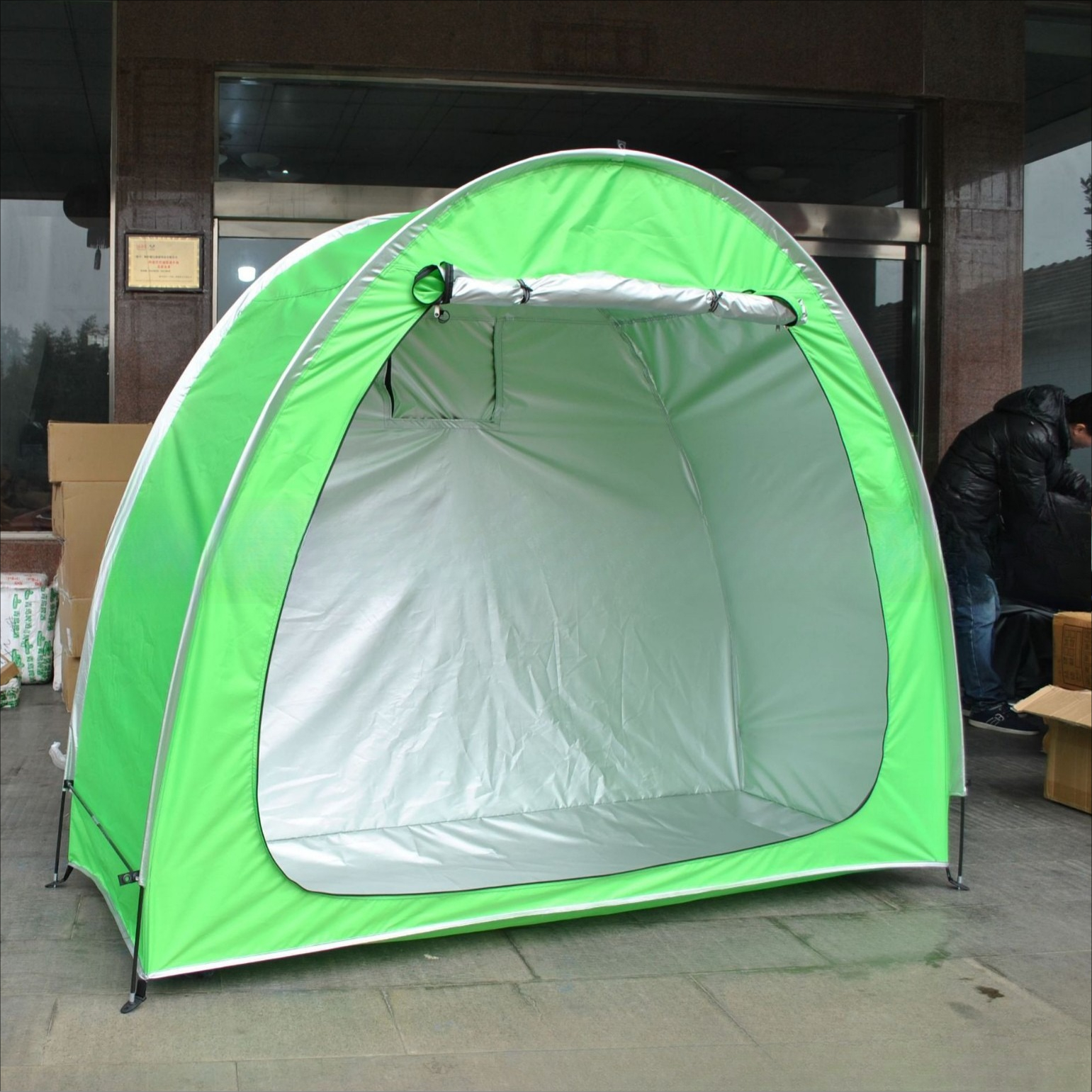 Mountain Biking Oxford - Upgrade portable outdoor bike tent, bike