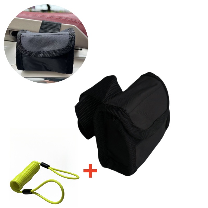 Mountain Biking Oxford - Motorcycle alarm lock Oxford bag for