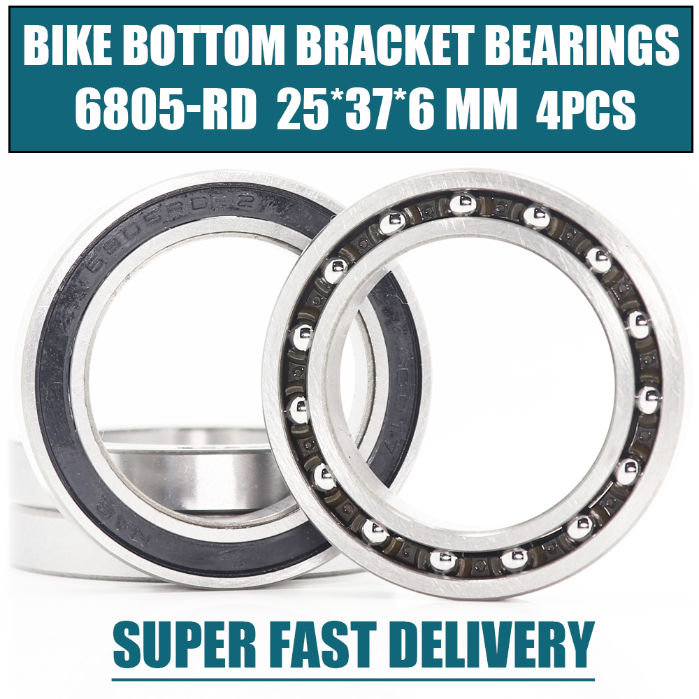 Bottom Bracket Press - 6805-RD Bearing (4 Pcs) 25*37*6 mm