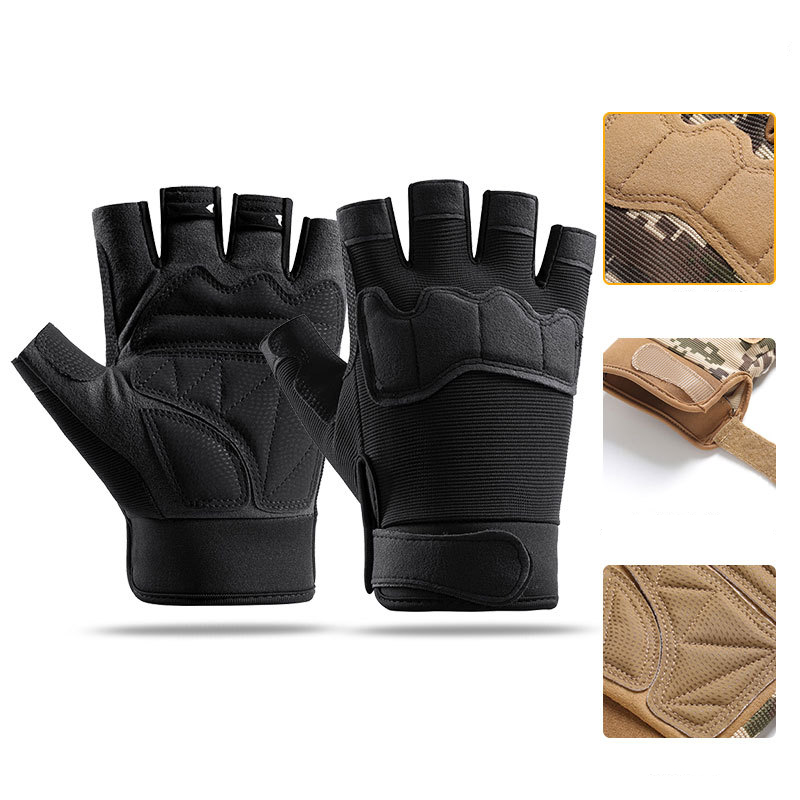 Mountain Biking Gloves Mens - Cycling Tactical Gloves Men Women Mountaineering