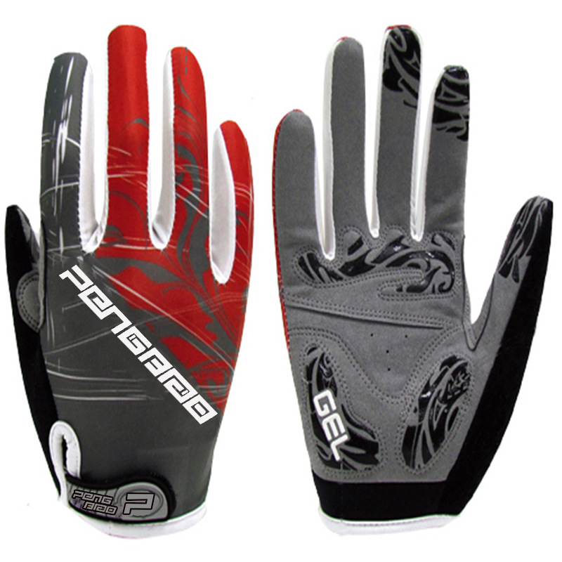 Mountain Biking Gloves Mens - HANDCREW-Full Finger Cycling Gloves for Men