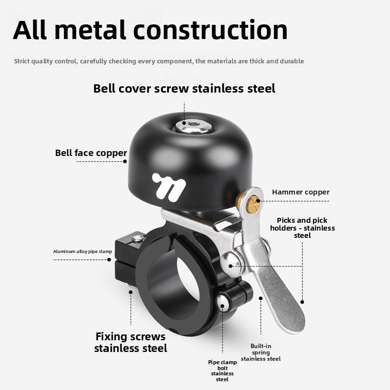 Mountain bike bell, vintage co - огляд і ціна Mountain Biking Extreme