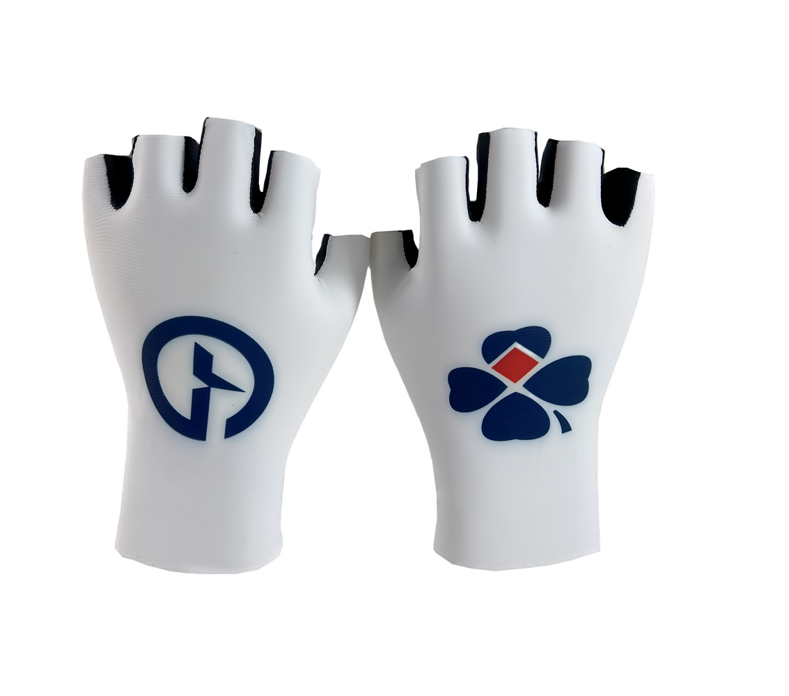 2025 Groupama Fdj Team WHITE O - огляд і ціна Mountain Biking Gloves Mens