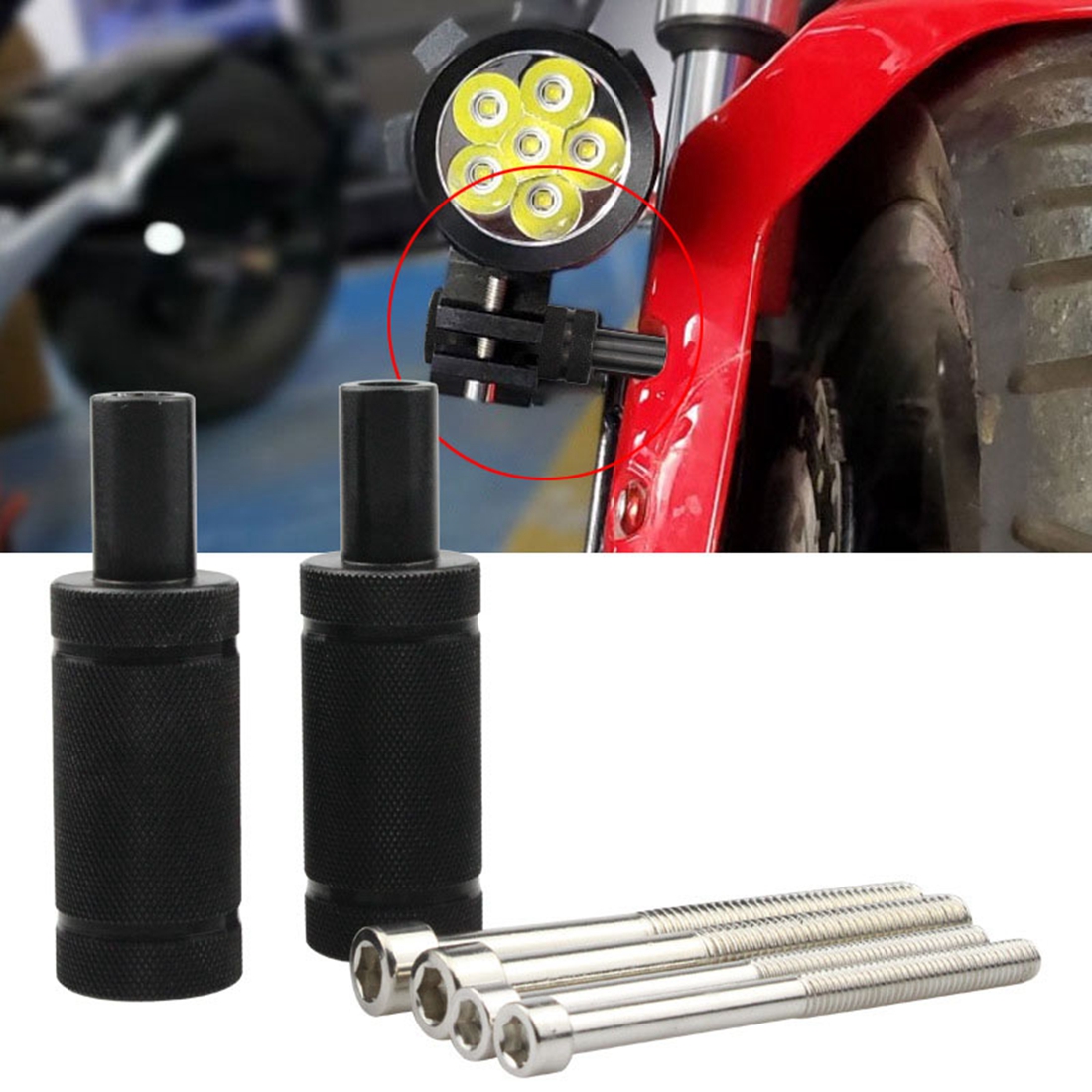 Motorcycle Headlight Mount Hol - огляд і ціна Mountain Biking Extreme
