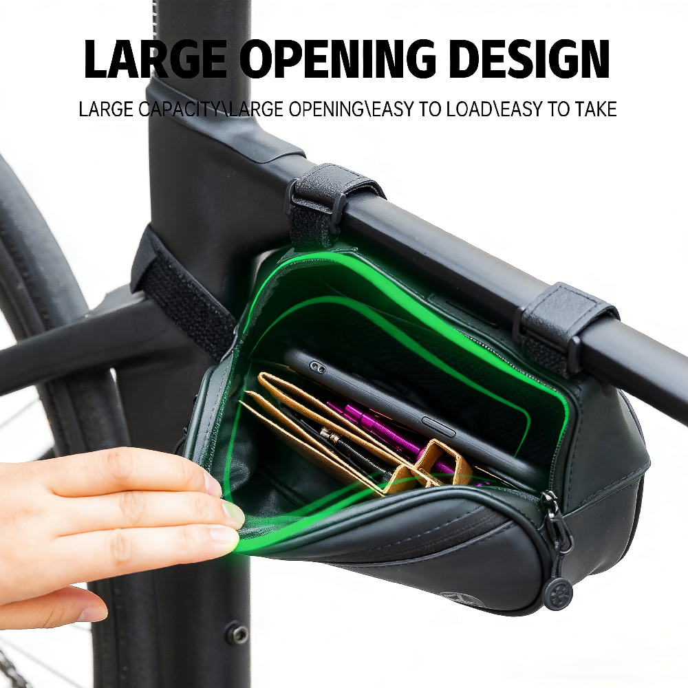 1Pcs Bike Handlebar Bag Waterp - огляд і ціна Mountain Biking Oxford