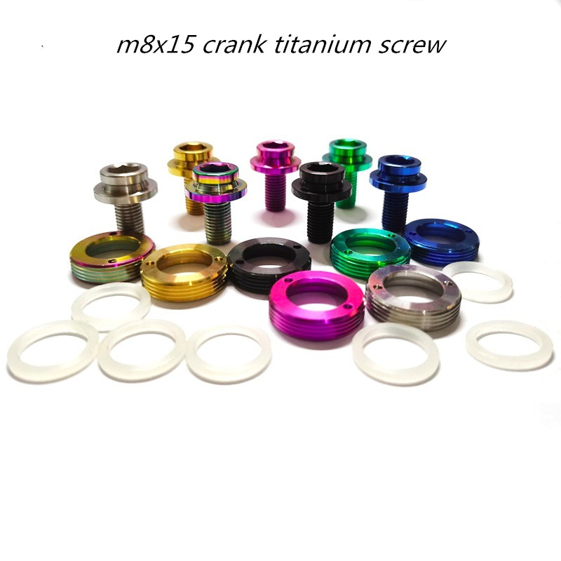 2pcs Bicycle bottom bracket ti - огляд і ціна Mountain Biking Hat