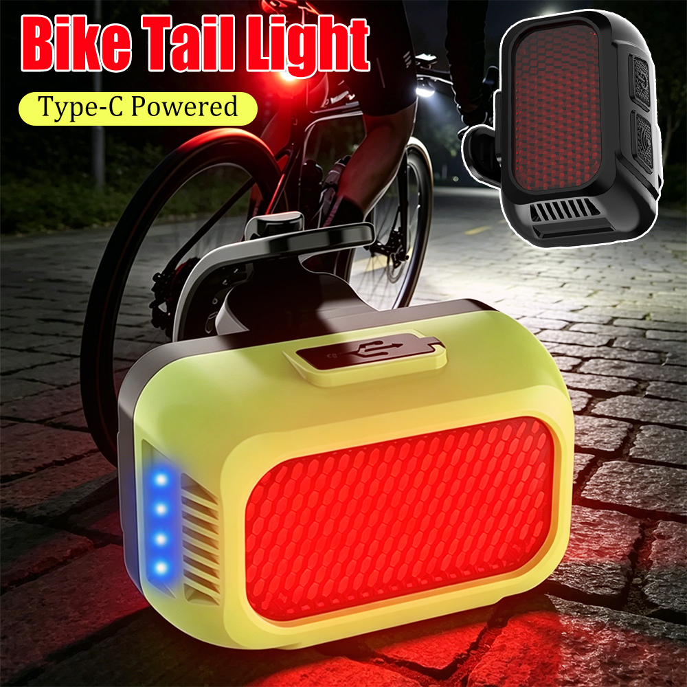 Type-C Powered Bicycle LED Saf - огляд і ціна Mountain Biking Experience
