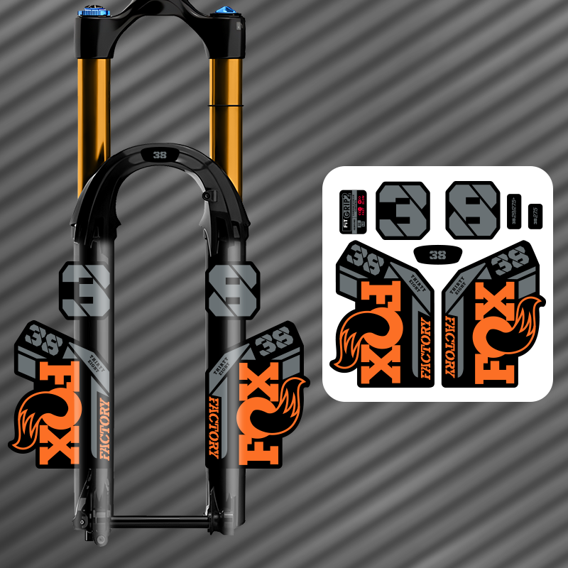 ENDURO Front Fork Stickers For - огляд і ціна Mountain Biking Apparel