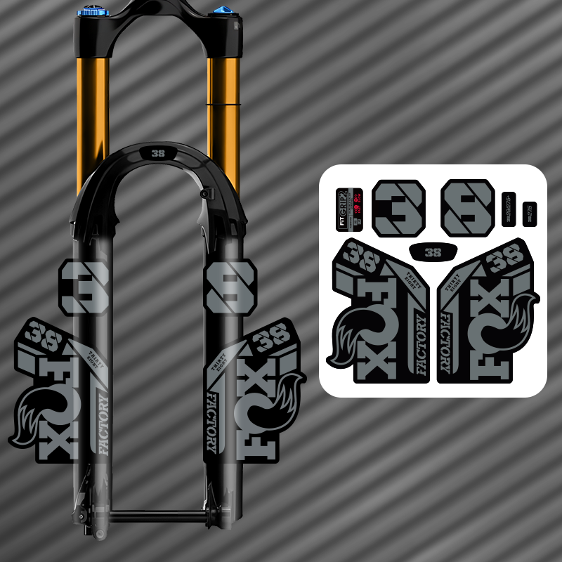ENDURO Front Fork Stickers For - огляд і ціна Mountain Biking Apparel