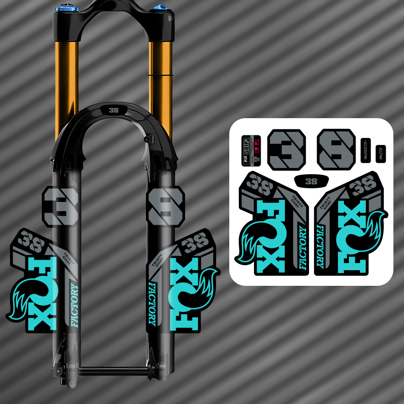 ENDURO Front Fork Stickers For - огляд і ціна Mountain Biking Apparel