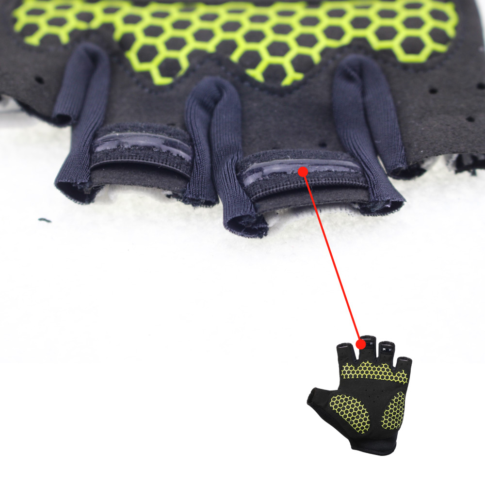 USA blue half finger cycling g - огляд і ціна Mountain Biking Gloves Mens
