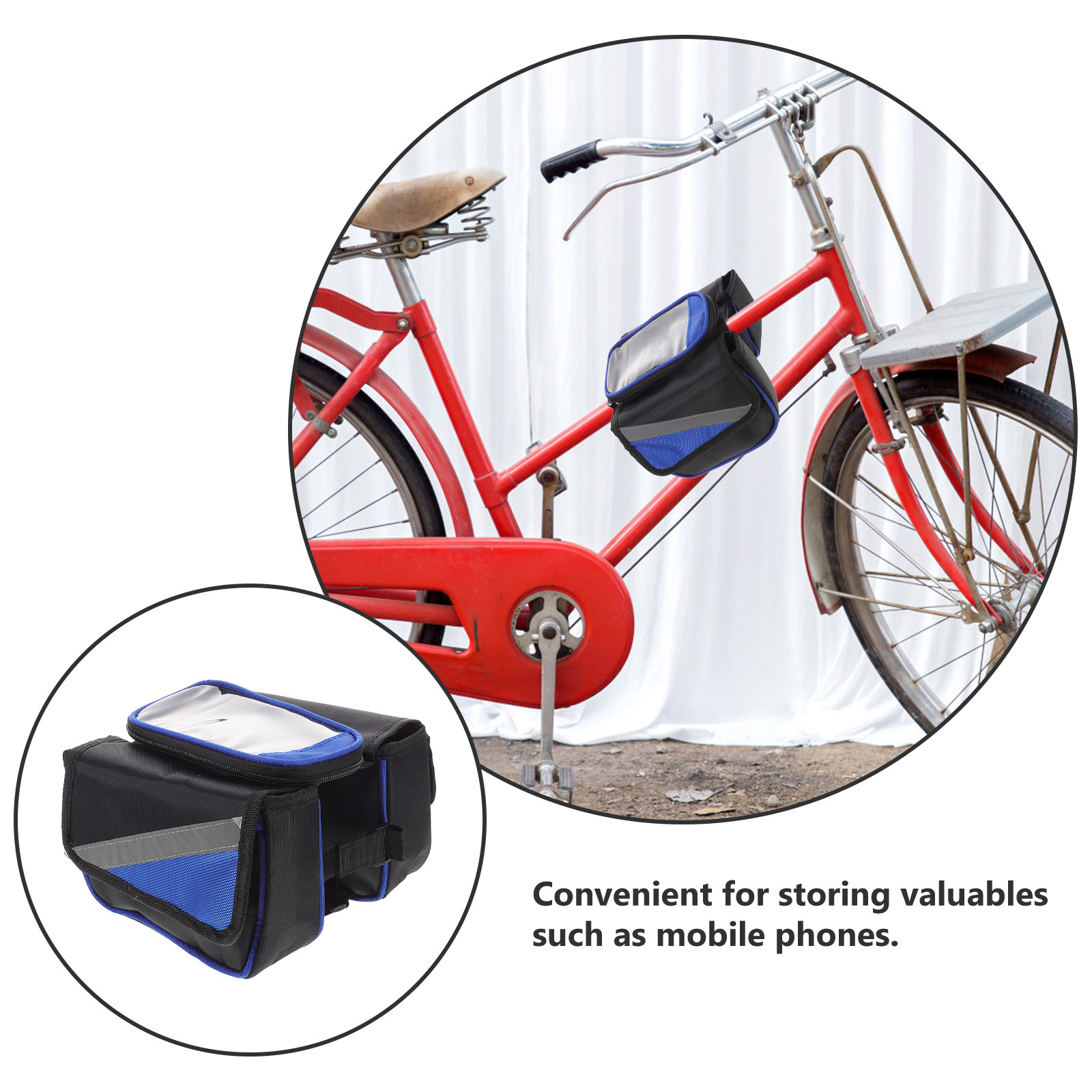 Bike Bag Wear-Resistant Large  - огляд і ціна Mountain Biking Oxford