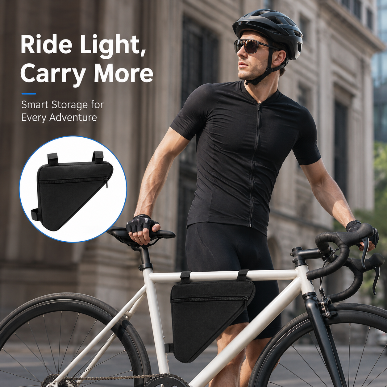 PINMOAP Bicycle Triangle Bag F - огляд і ціна Mountain Biking Oxford