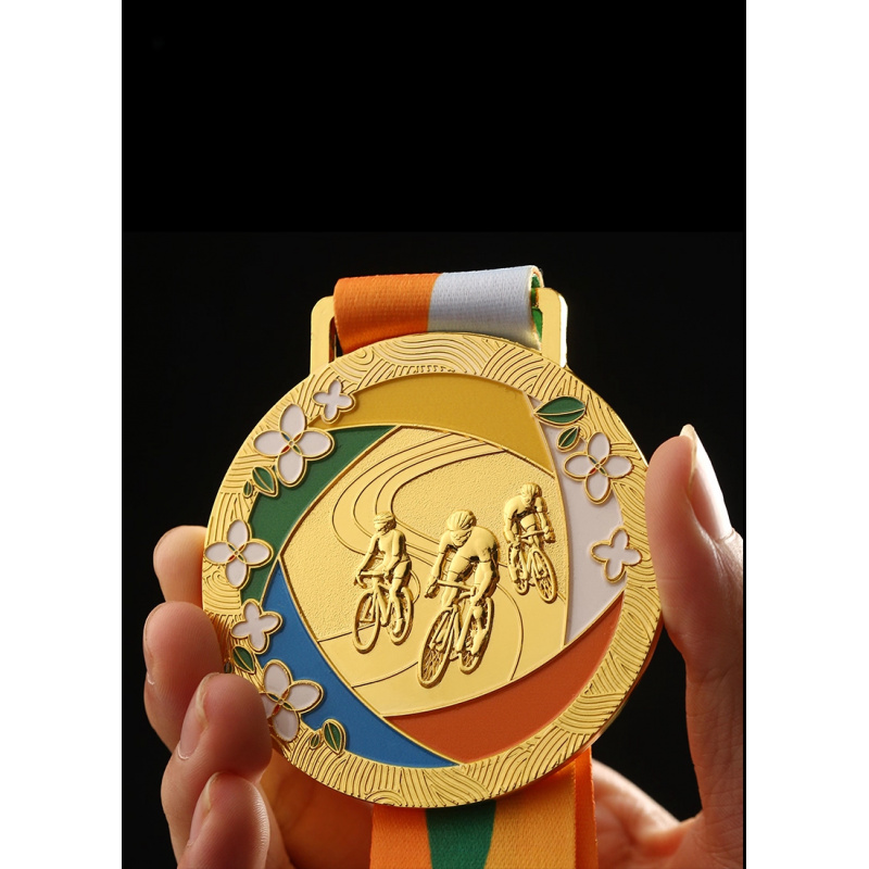 Cycling race medals, high-end  - огляд і ціна Mountain Biking Competition