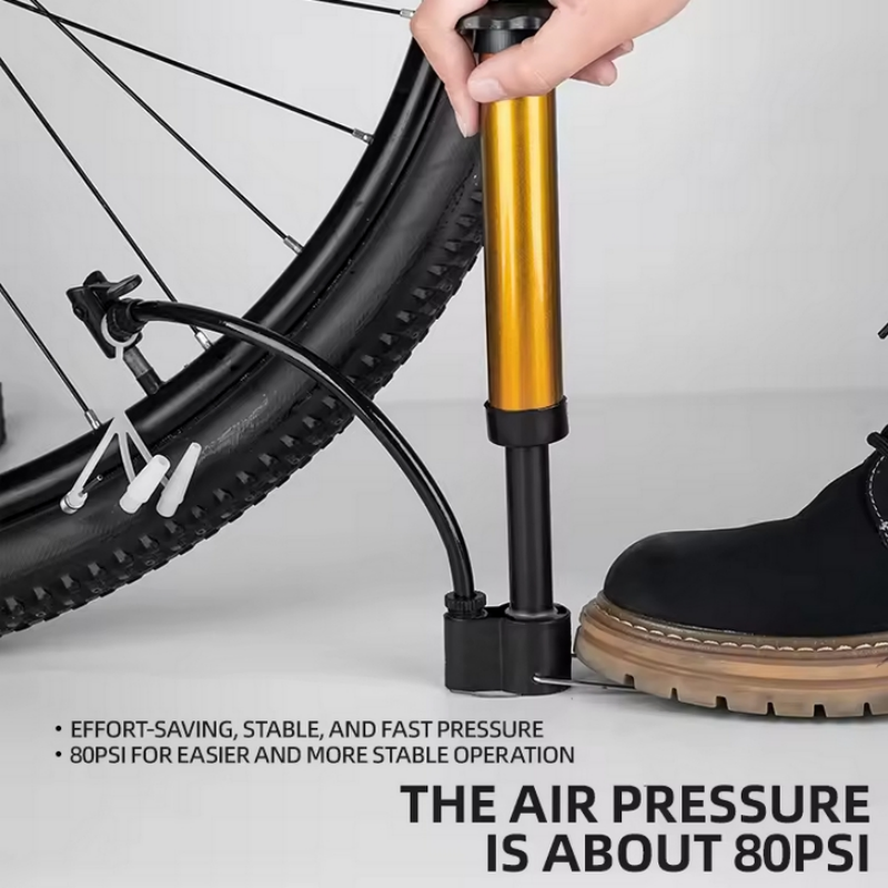 MTB Bicycle Pump 80 PSI Bike M - огляд і ціна Mountain Biking Apparel