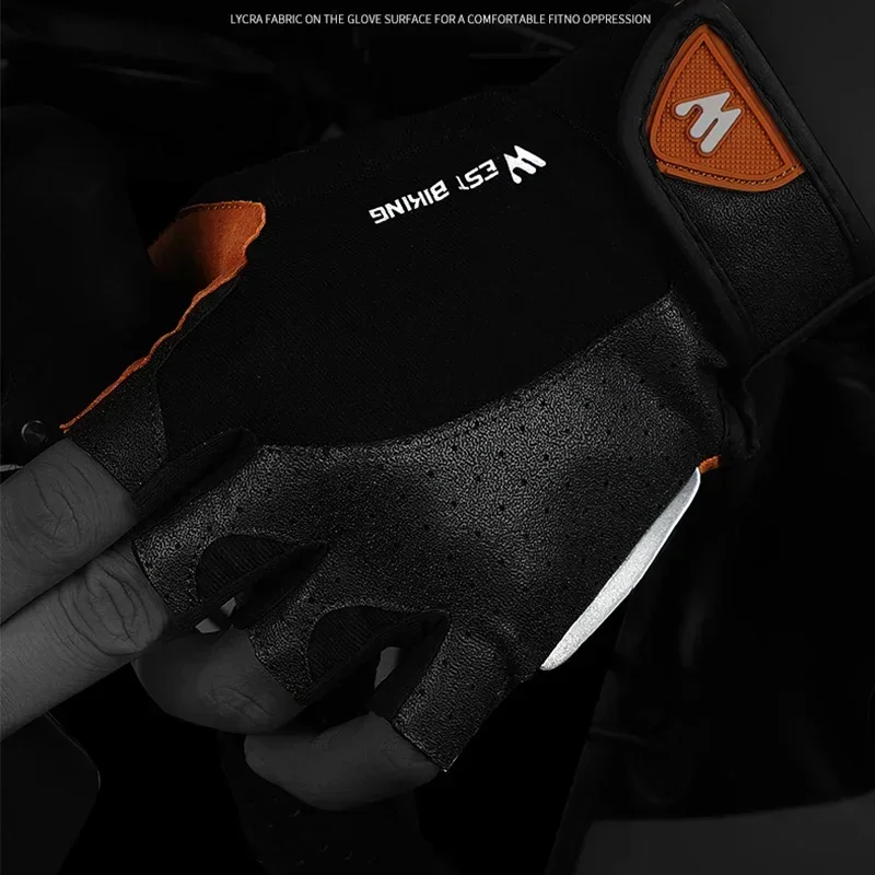 Mountain Road Bike Gloves Half - огляд і ціна Mountain Biking Gloves Mens