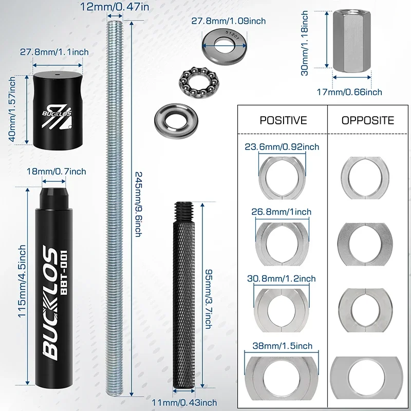 BUCKLOS Bicycle Bottom Bracket - огляд і ціна Bottom Bracket Press