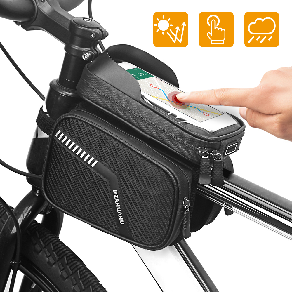 Waterproof Bicycle Frame Bag D - огляд і ціна Mountain Biking Oxford