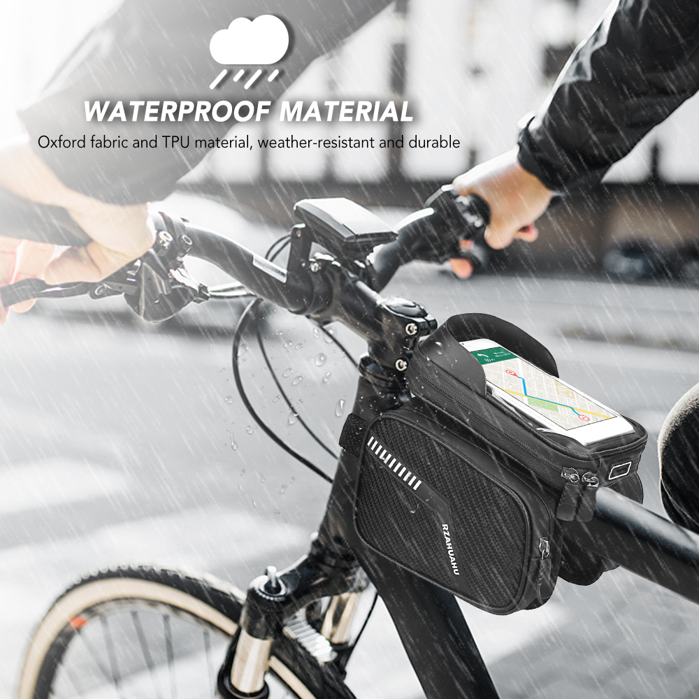 Waterproof Bicycle Frame Bag D - огляд і ціна Mountain Biking Oxford