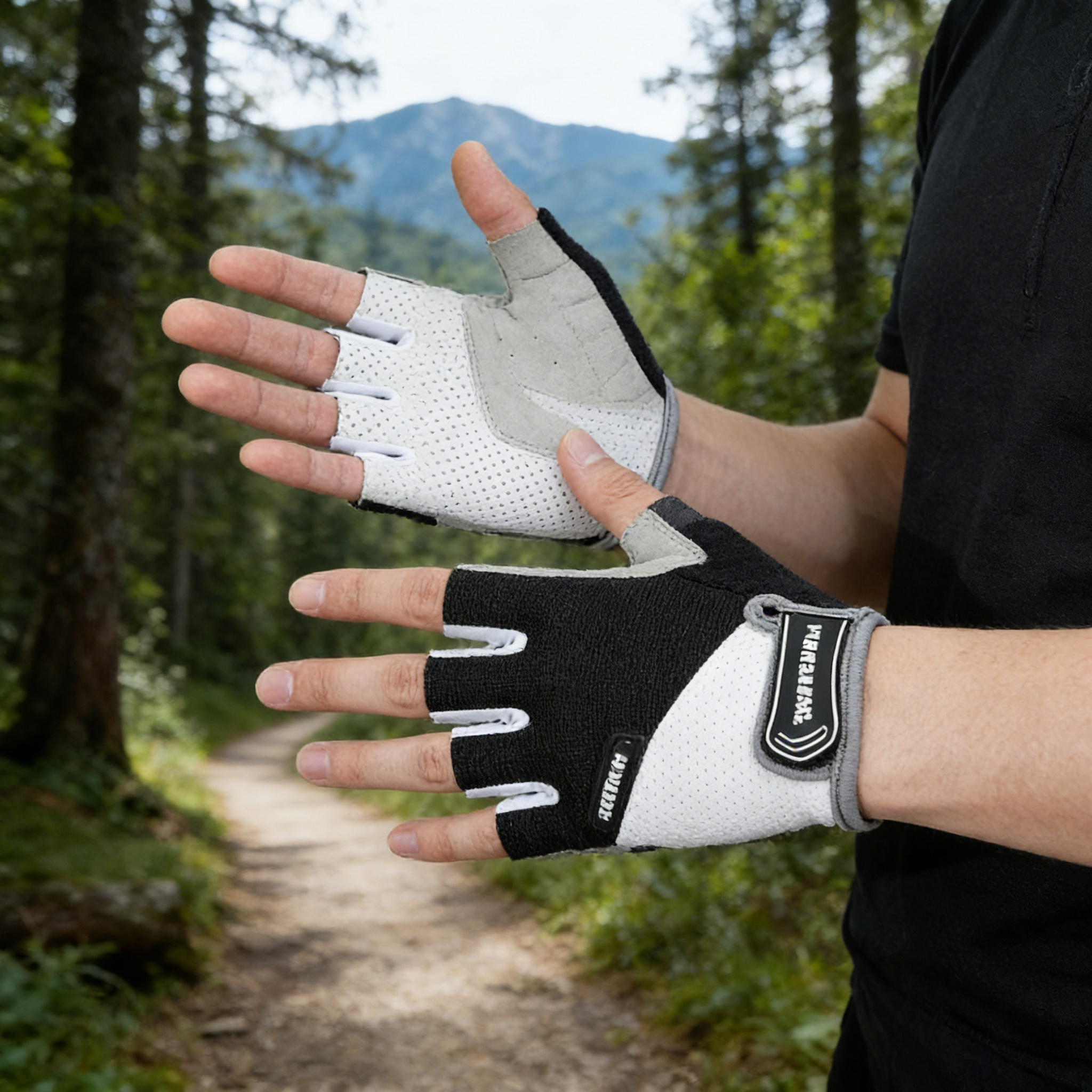 Half finger gloves for men and - огляд і ціна Mountain Biking Gloves Mens