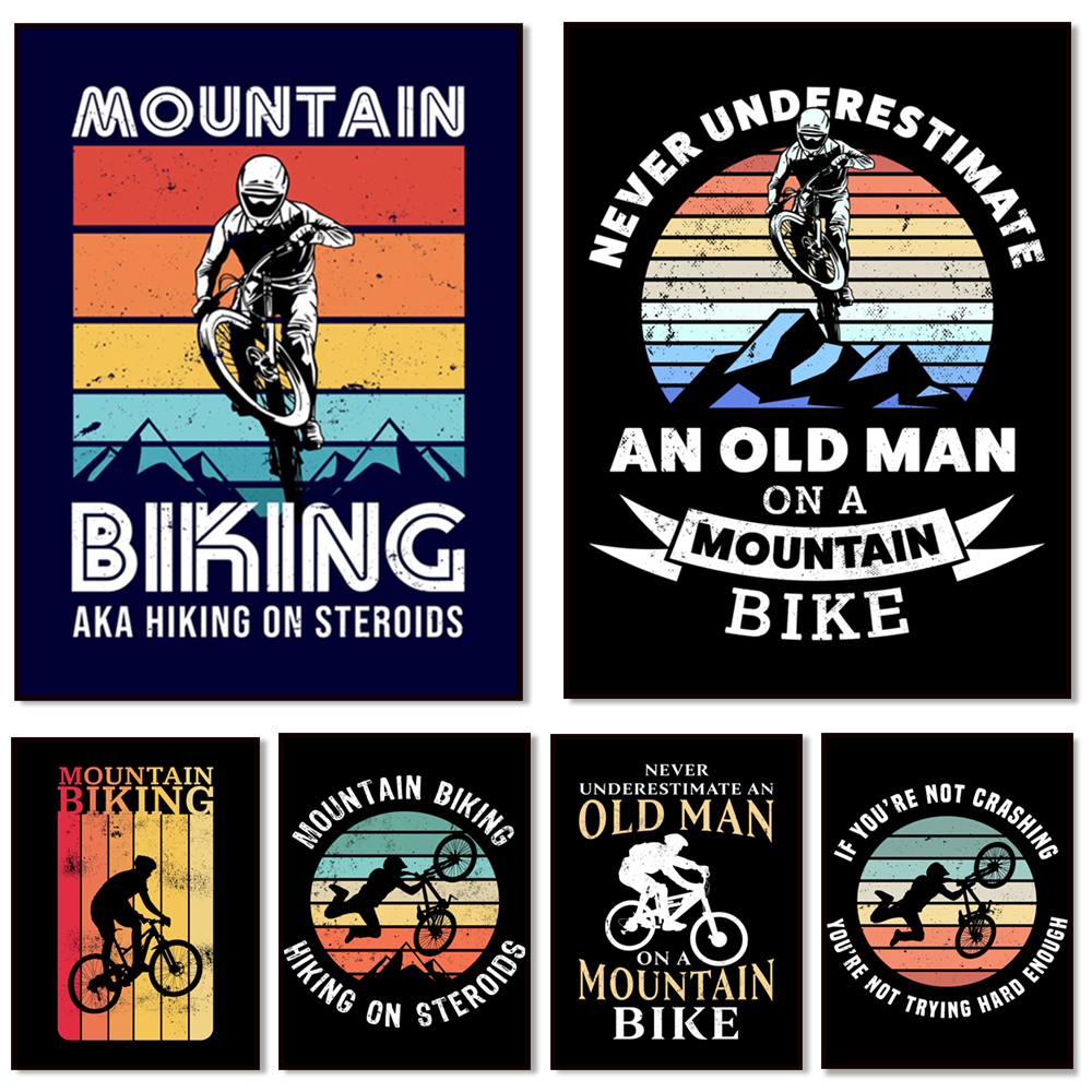 Go Mountain Bike Print Canvas  - огляд і ціна Mountain Biking Extreme