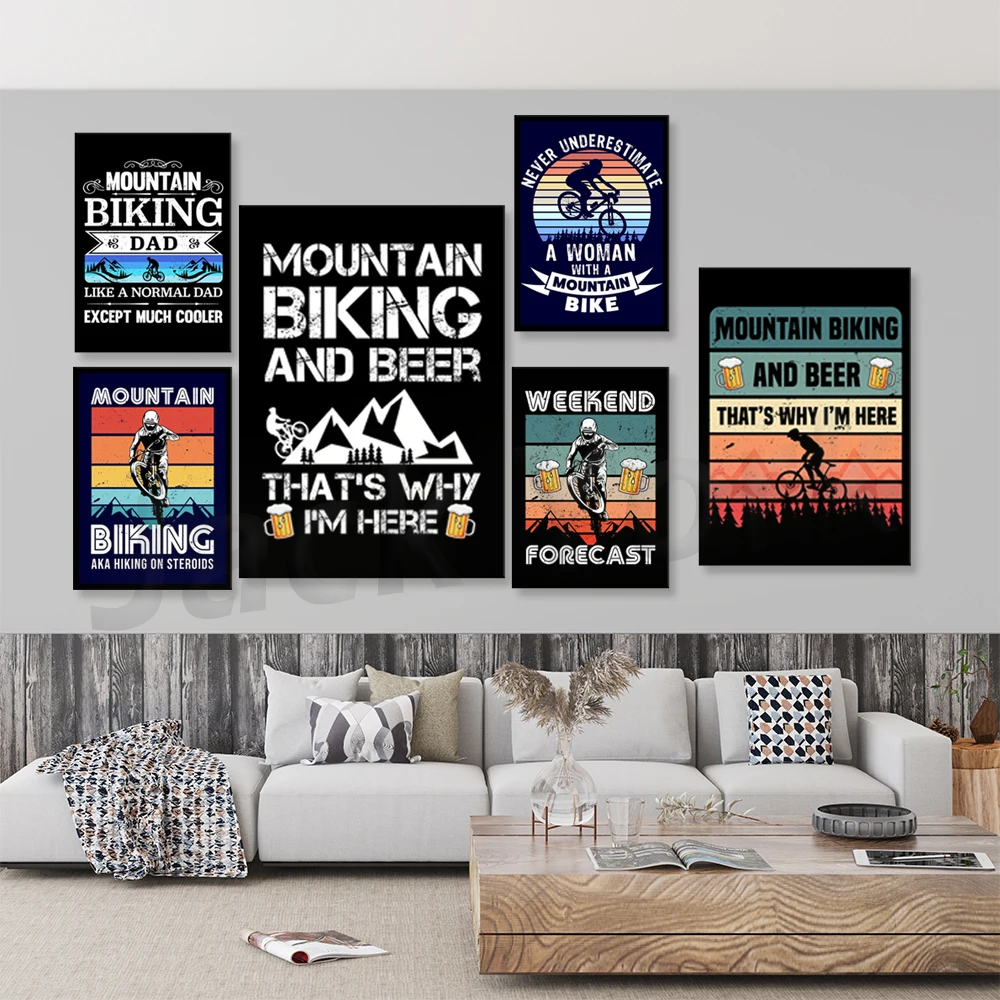 Go Mountain Bike Print Canvas  - огляд і ціна Mountain Biking Extreme
