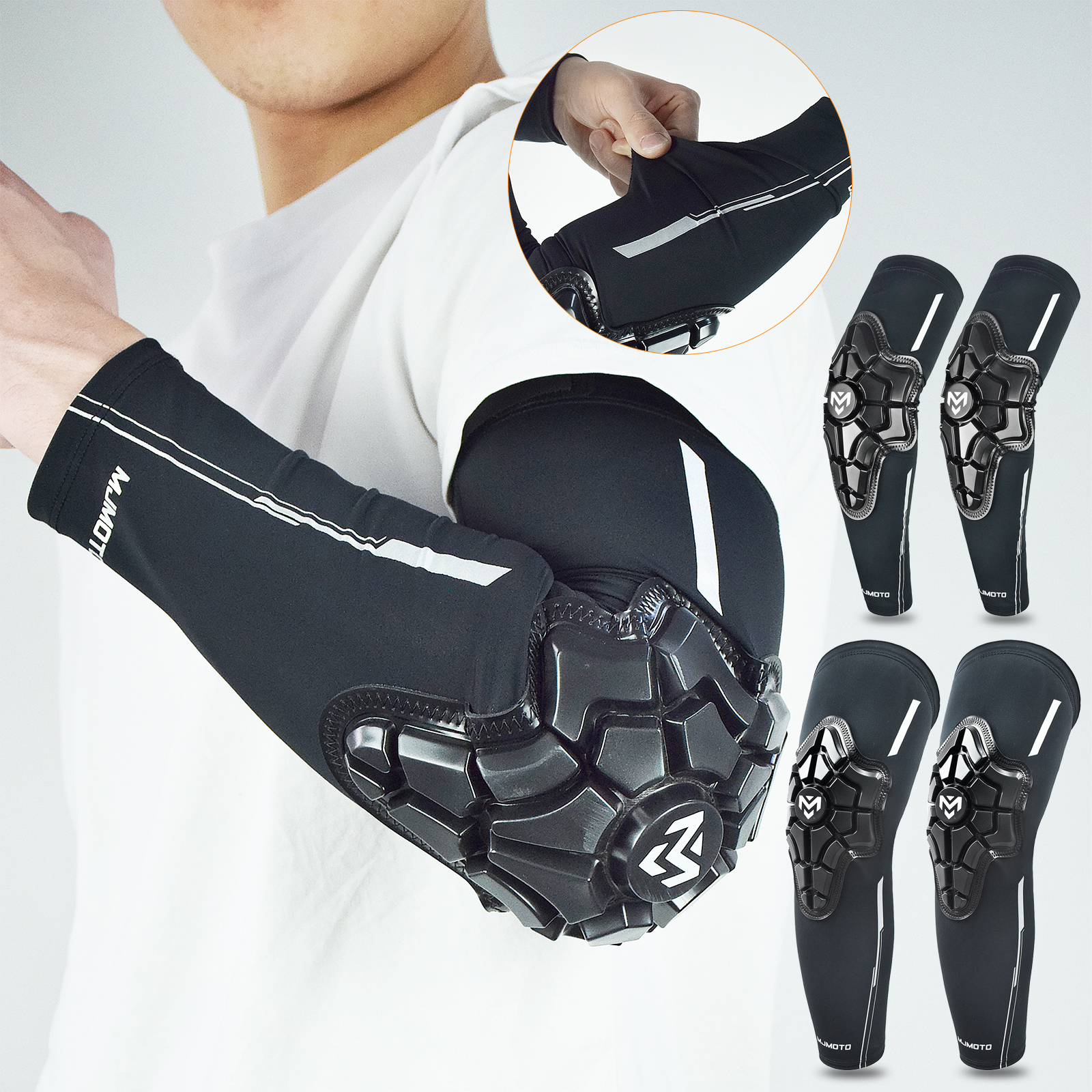 Summer Ice Silk Motocross Elbo - огляд і ціна Mountain Biking Elbow Pads