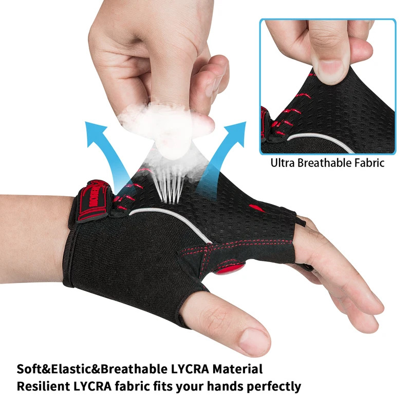 MOREOK Bike Gloves Breathable  - огляд і ціна Mountain Biking Gloves Mens