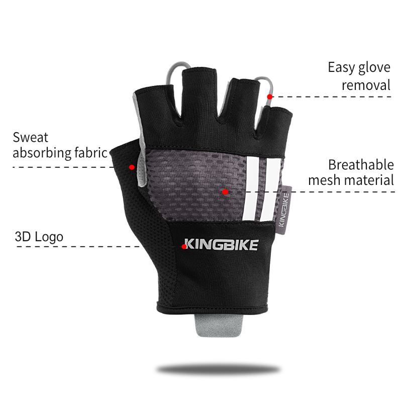 KINGBIKE Bicycle Gloves Adult  - огляд і ціна Mountain Biking Gloves Mens